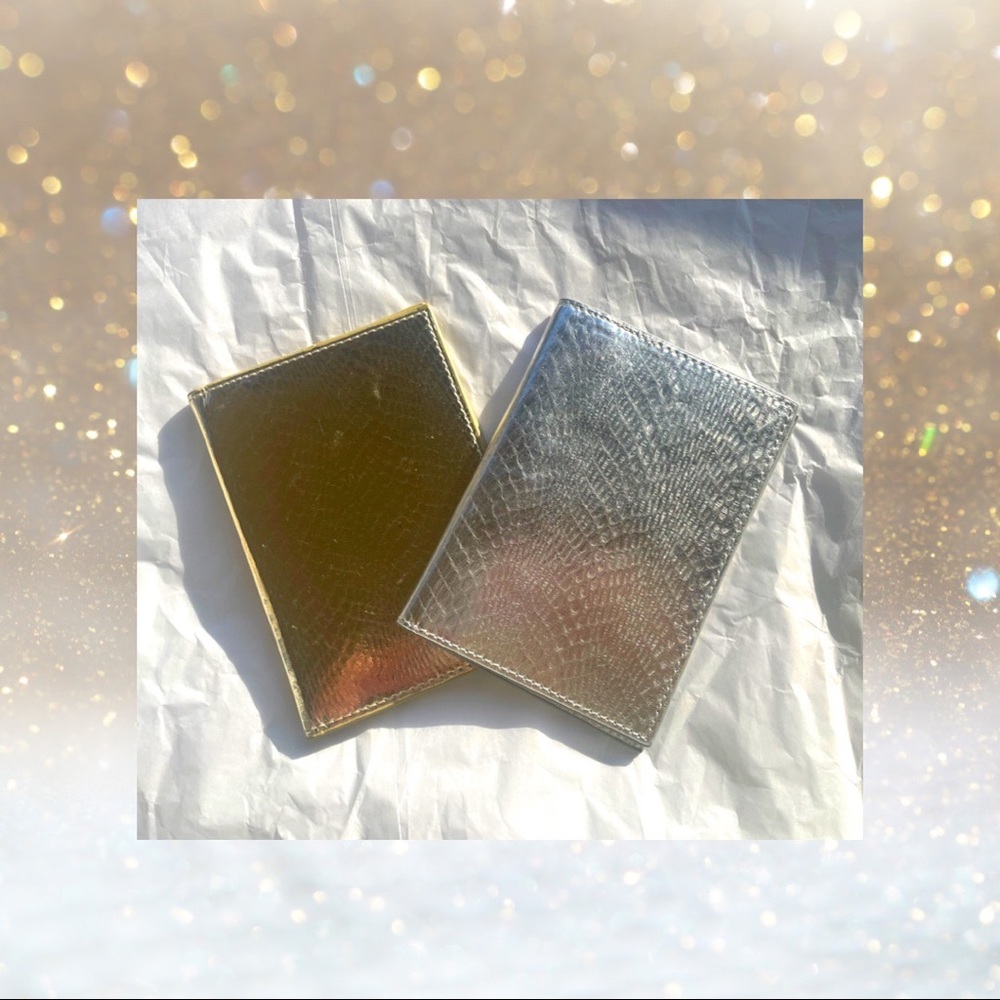Express Gold & Silver Passport Wallets - **BRAND NEW**